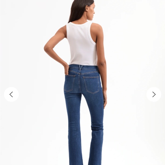 EUC Veronica Beard Blue Flare Wide Leg Jeans 26 - Picture 2 of 7